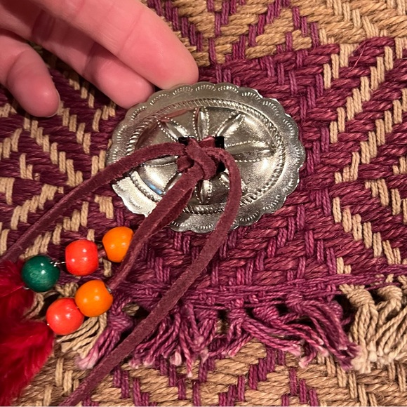 Vtg Shrake Woven Clutch - Picture 8 of 11